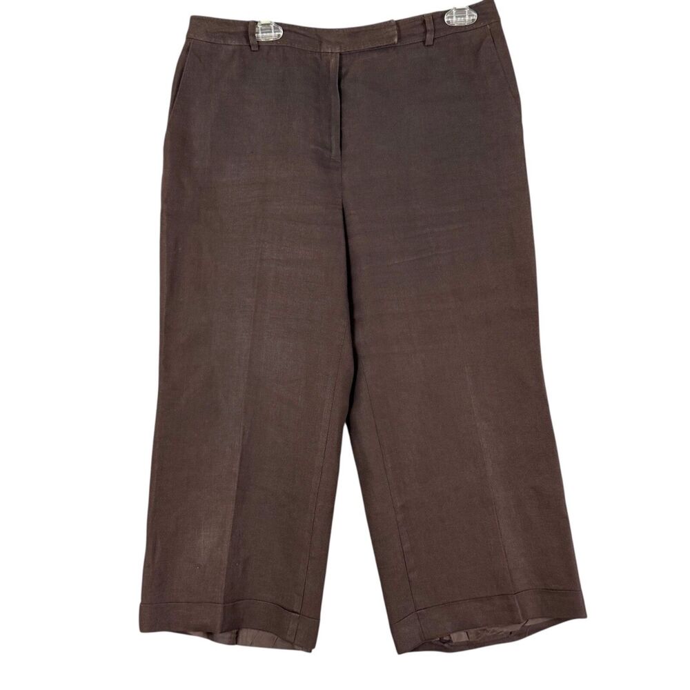 Talbots Brown Cropped Pants